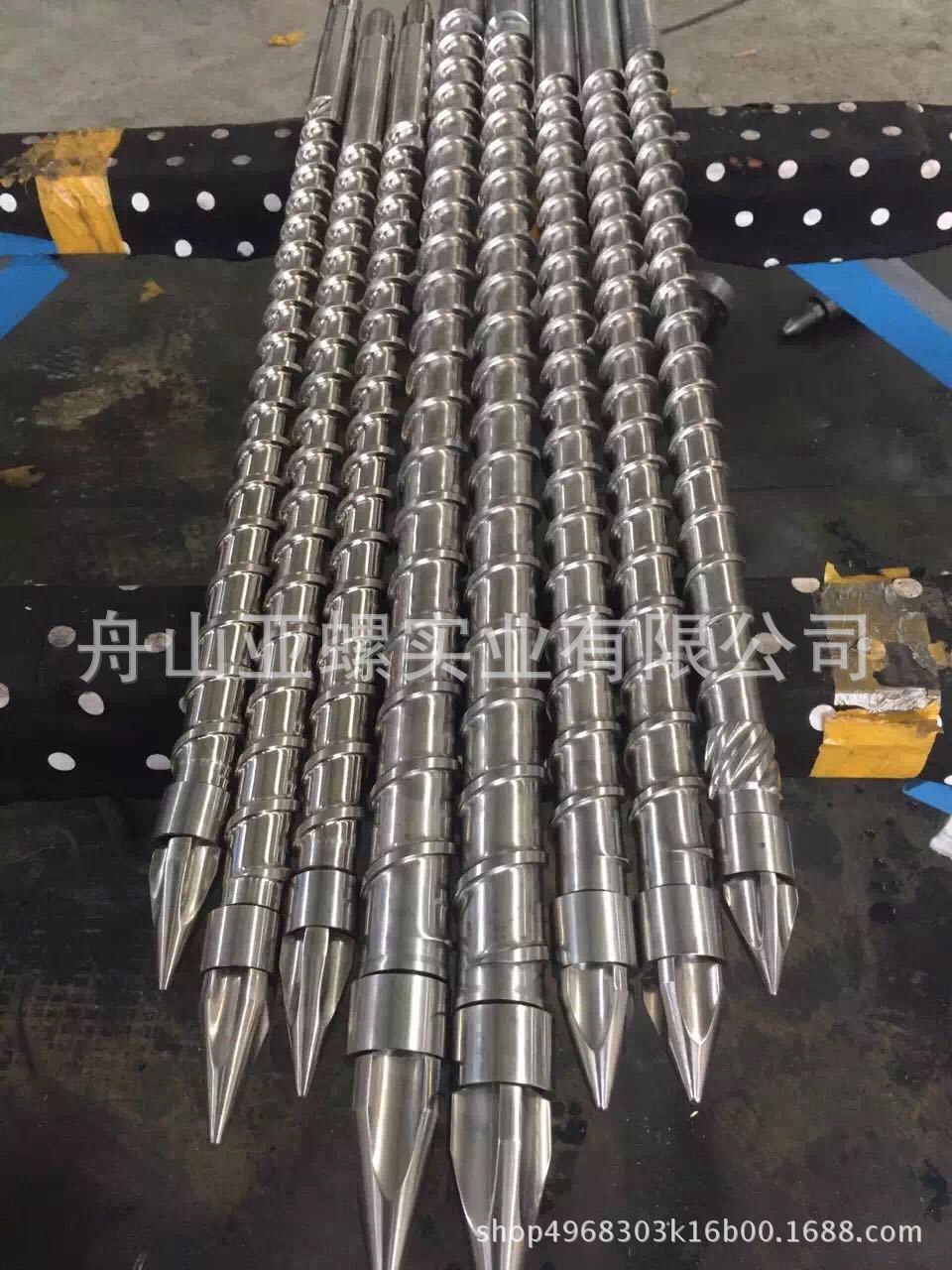 海天震德震雄注塑机配件螺杆炮筒螺杆头 现货供应机绞钢套铜套