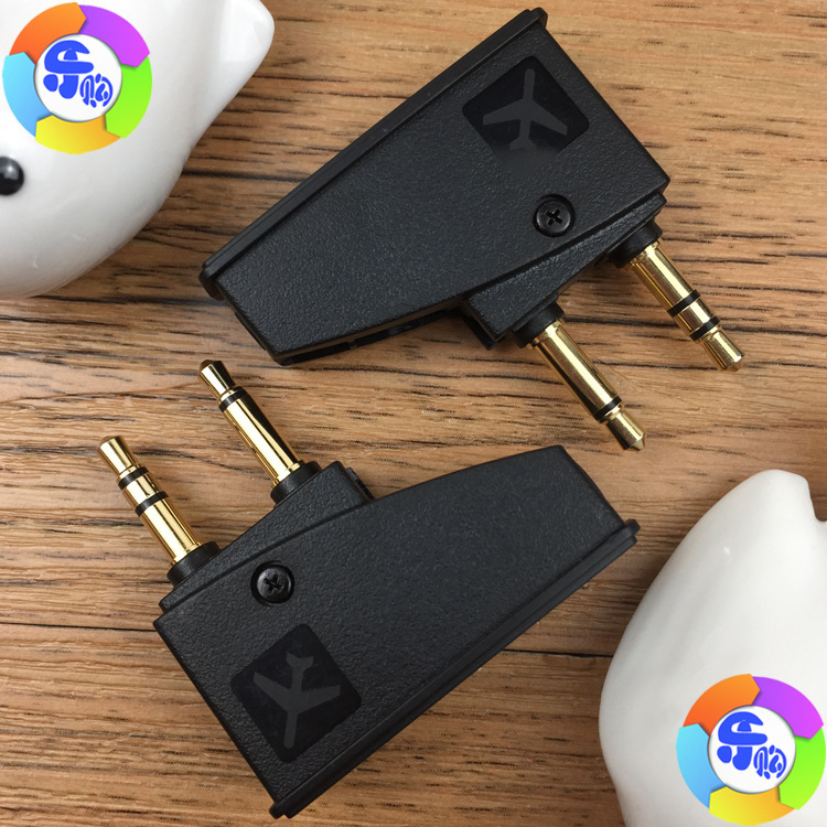 For Bose/Dr QC15 QC3 headset aircraft plug QC25 QC35 noise canceling headset aviation audio