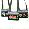 Ethnic shoulder bag from Yunnan province, one-shoulder bag with zipper, belt bag, ethnic style