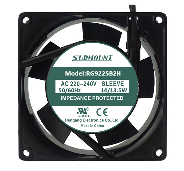 92*92*25mm 110V 220V 散热风扇 9225交流风扇 9225轴流风扇