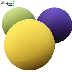 Silicone Yoga Massage Ball Fascia Ball Muscle Relaxation Acupressure Healing Solid Heel Fitness Ball Cross-border Item