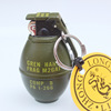 802 Army Green Platform keychain Sand wheels, fire lighter, creative mini handle paint paint pendant