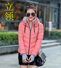 新款短款棉服女2020韓版學生裝冬季保暖外套修身加厚立領棉衣