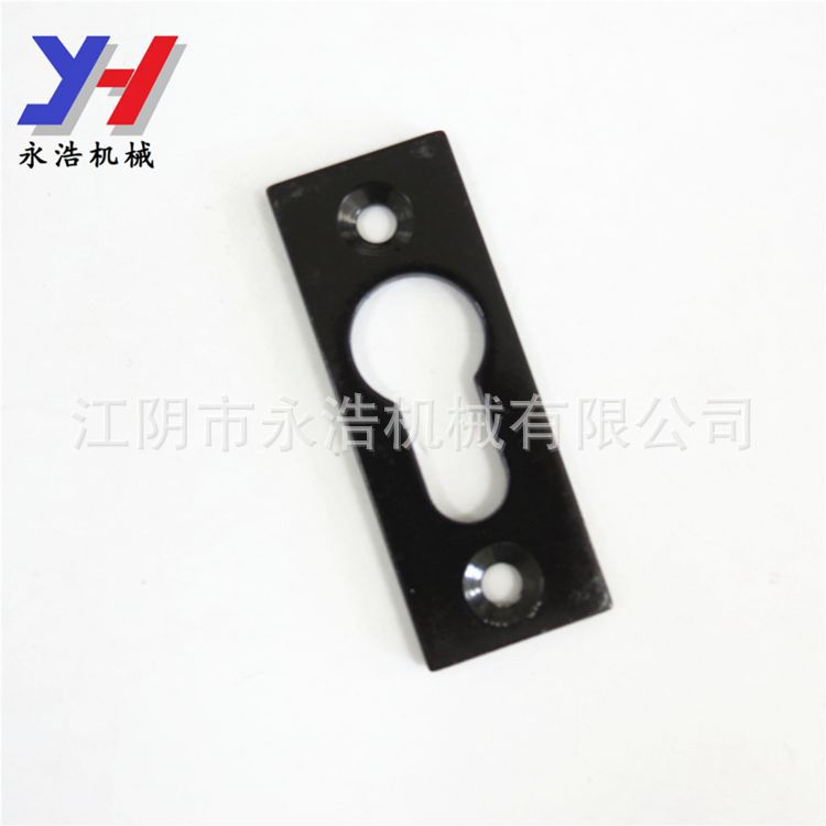 定制生产粉末涂层铝门锁配件