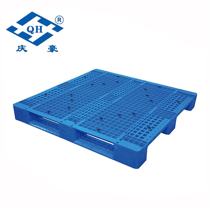 厂家批发QH-1313H2网格川字型塑料卡板 上海加厚方形塑料卡板托盘