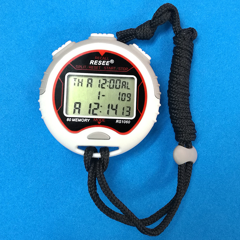 秒表的读数和记录道数的使用