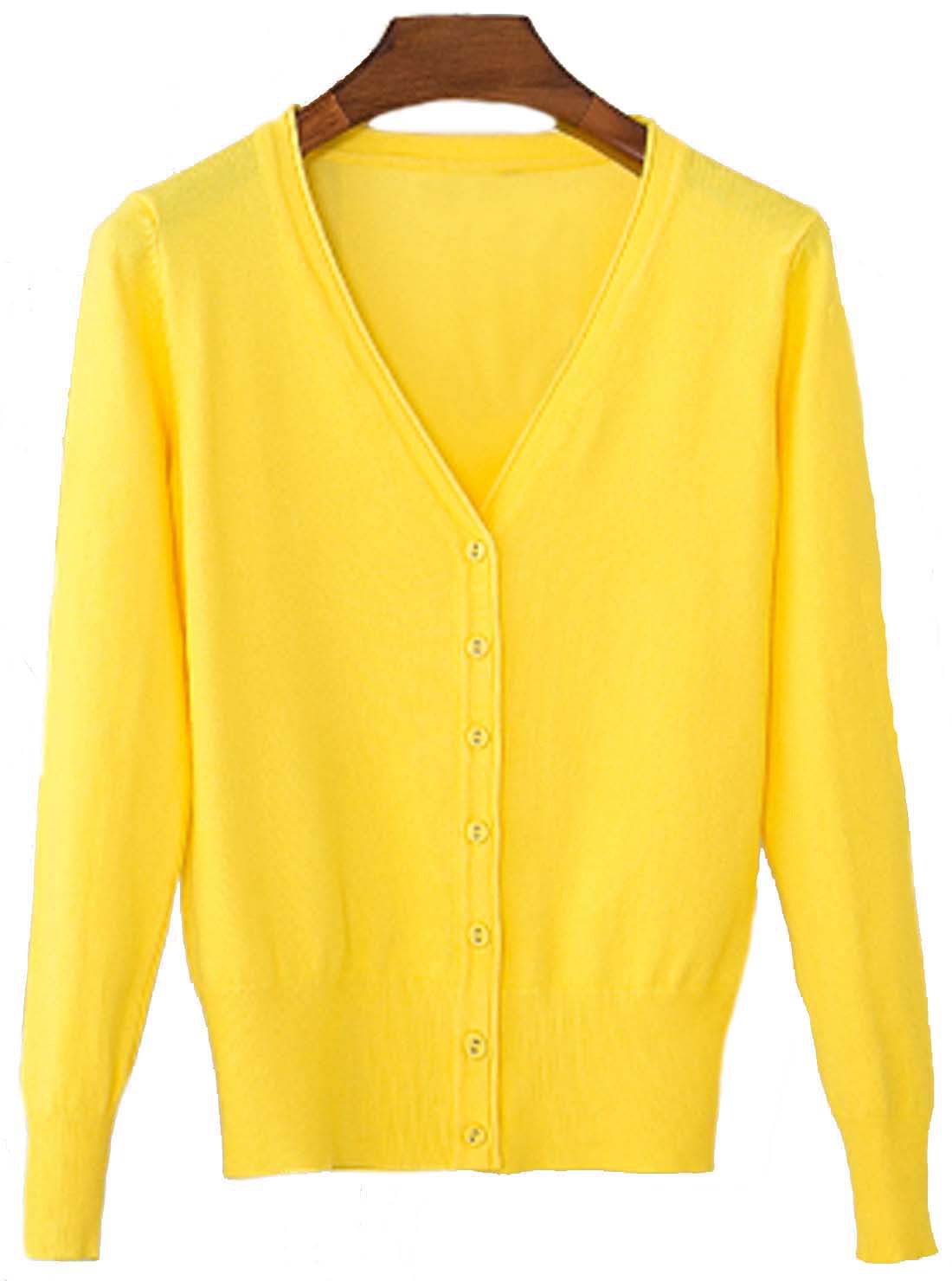 春夏秋 薄手 Vネック 日焼け止 冷房対策 毛玉 (24)