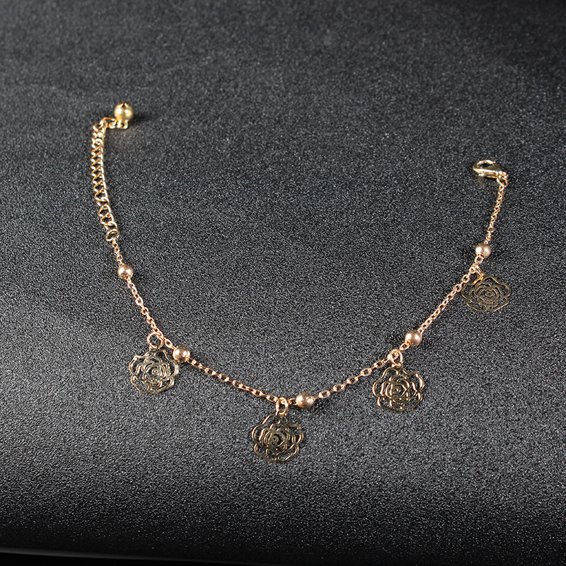 Bead chain rose