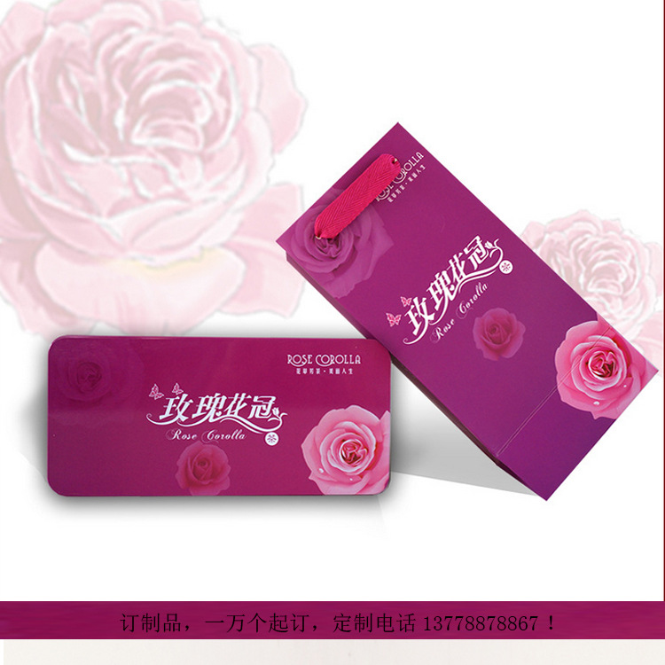 玫瑰花罐 金属罐  山药罐 沙参罐定制 四川厂家