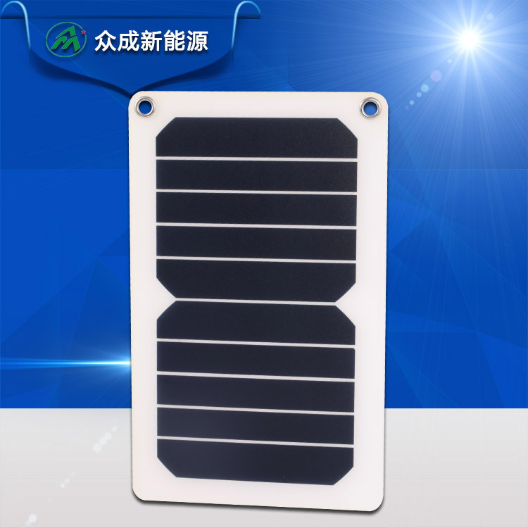 Chargeur solaire - 5 V - batterie 1200 mAh - Ref 3395993 Image 1