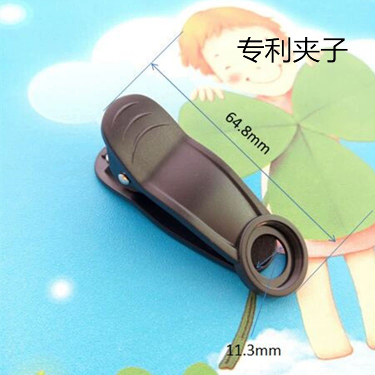 Пластиковый зажим для объектива мобильного телефона Зажим для объектива «Три в одном» Длинный зажим для мобильного телефона Рыбные очки Зажим для головы