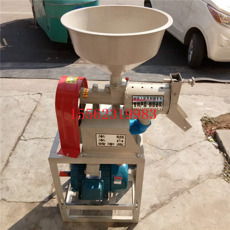 单相电磨米机 220V家用电玉米脱皮制糁机价格