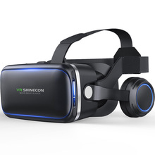千幻六代vr眼镜3D虚拟现实G04E/A VR游戏机头戴耳机手机游戏手柄
