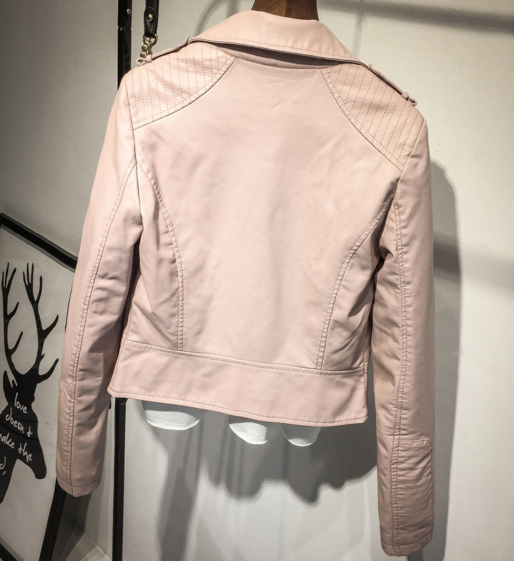 Veste en cuir femme en PU - Ref 3447358 Image 28