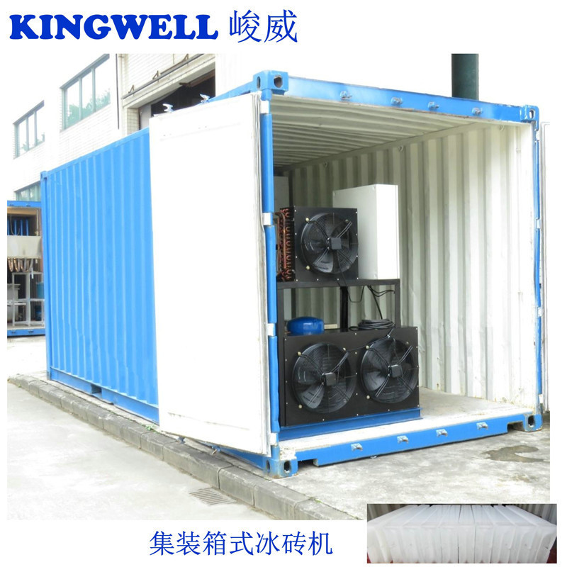 Factory Direct supply high quality container ice brick Machine strip ice machine block ice machine salt water ice machine