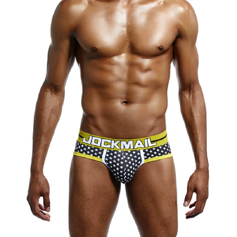Мужские хлопковые трусы (JOCKMAIL) — влагопоглощающие, антизапах, размеры M–XXL