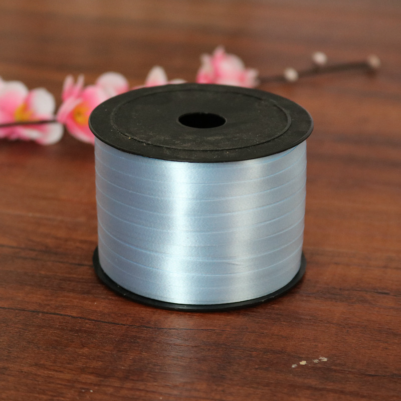 Festival de boda al por mayor suministros globo cinta atado globo cuerda globo cinta lazo 5mm ancho 100 código perla cinturón