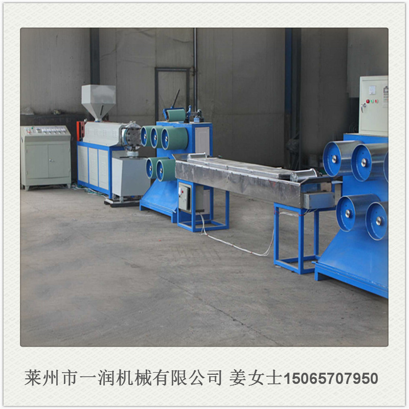 塑料圆丝生产线 高品质制绳打绳用塑料尼龙圆丝挤出机拉丝机
