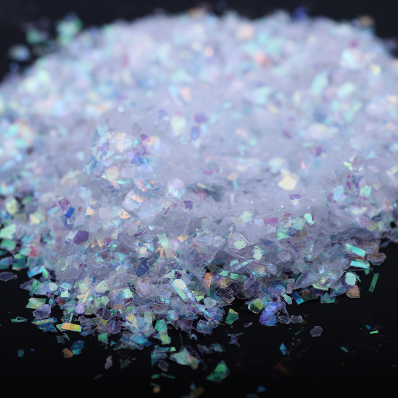 Accesorios de uñas no especificación fragmentos domésticos fototerapia parche de uñas piezas de papel de concha fragmentos de papel de aluminio de colores