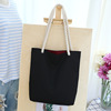 Shopping bag, capacious purse, increased thickness, hand painting