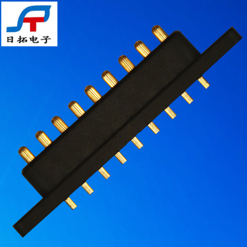 日拓电子pogopin连接器 2.54MM显示屏弹簧针pogo pin探针连接器