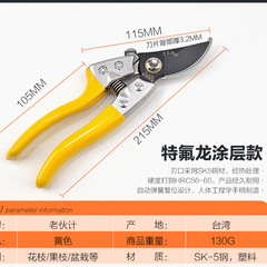Factory Wholesale Garden Tools SK-5 Sharp and Durable Pruning Shears Fruit Tree Pruner Pruning Shears