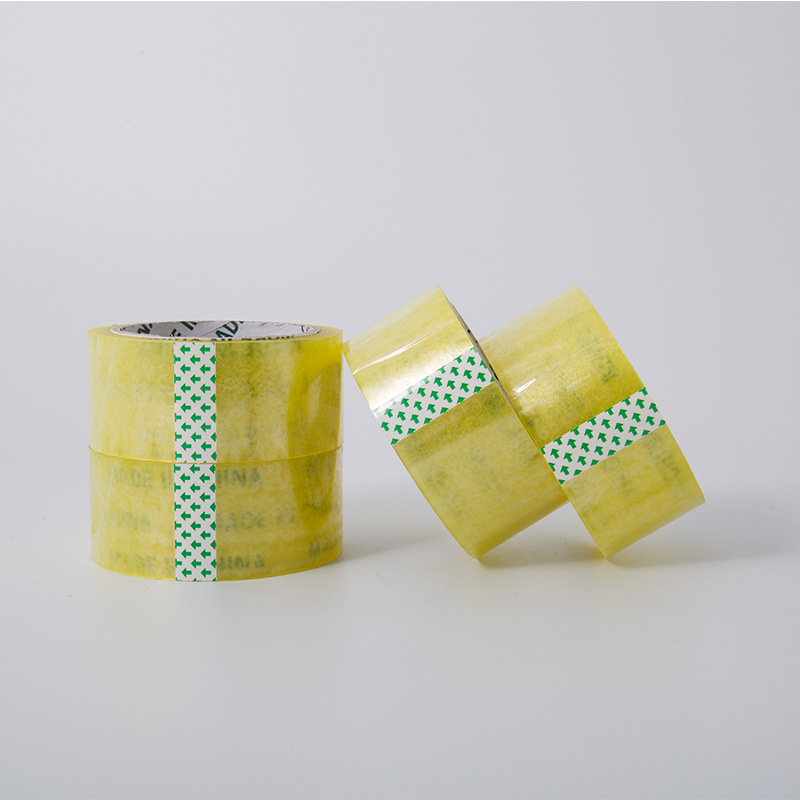 5,0*50m expreso cinta de embalaje transparente de color beige sellado cinta de advertencia de tela adhesiva personalizada al por mayor