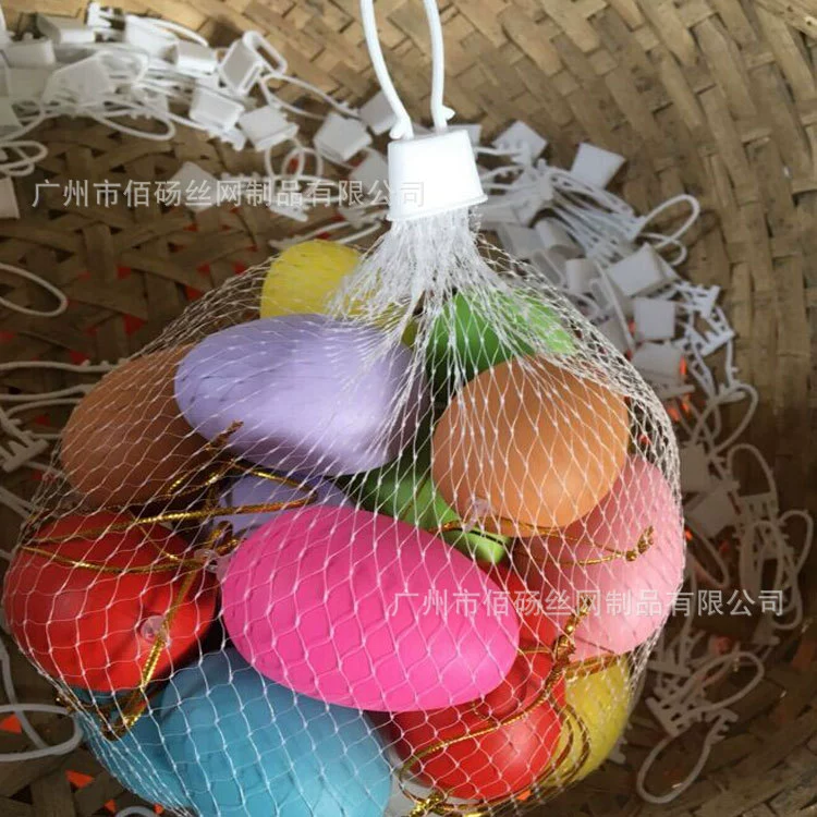 Гуанчжоу Оптовая Яйцо чистый мешок фрукты чеснок чистый мешок игрушка чистый мешок Ремесло Упаковка Пластиковый сетчатый мешок