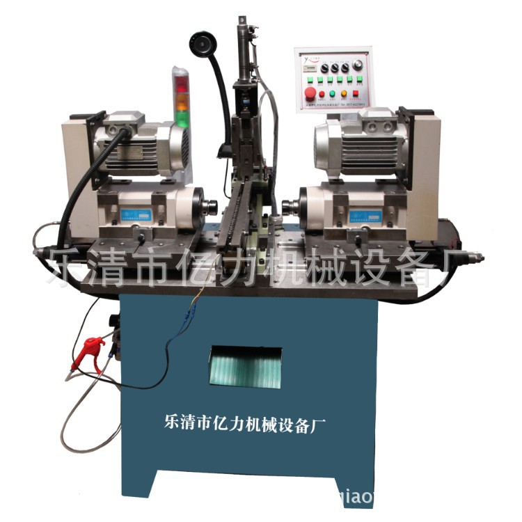 源头工厂批发金属电动工具高速液压倒角机双头全自动倒角机