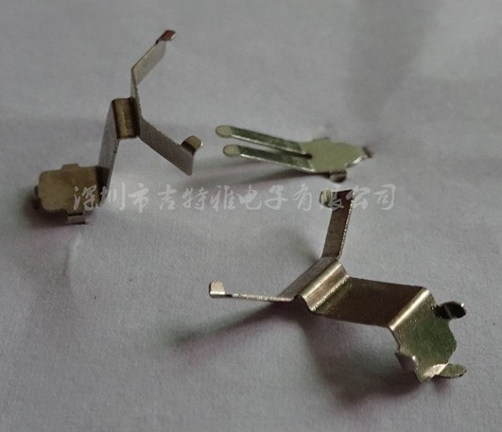 装二颗电池弹片接触片CR2032二节电池片