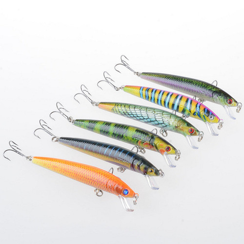 Painted lure bait 9.5cm/8.5g set Mino bionic bait plastic fake bait cross-border mandarin fish fishing