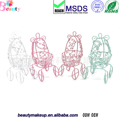 彩妆蛋美妆蛋晾晒海绵粉扑收纳盒婴儿购物车葫芦状海绵蛋现货供应|ms