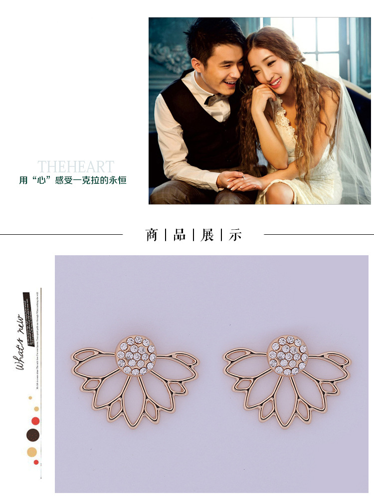 Pointed titanium steel lip stud product view