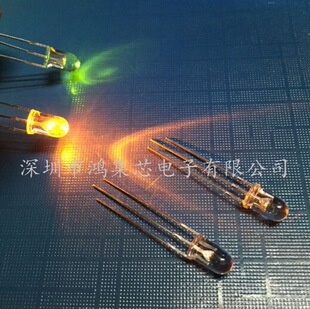 5mm����S�վG�pɫ���_͸���۹����ָʾֱ��LED����l����O��