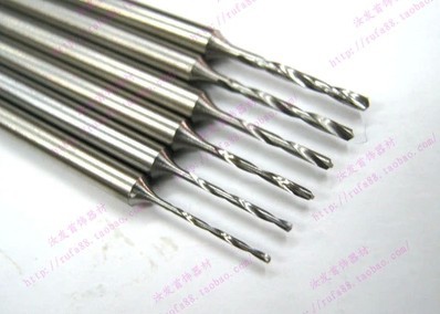 钻针/钻眼针柄高速钢麻花钻头金属木工琥珀核雕刻pcb定柄变径钻头