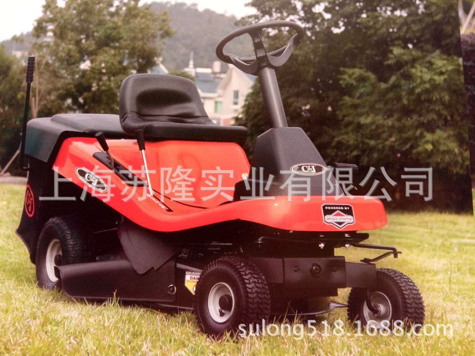 坐骑式草坪车30英寸剪草车 美国百利通动力CJ30GZZWB125草坪机