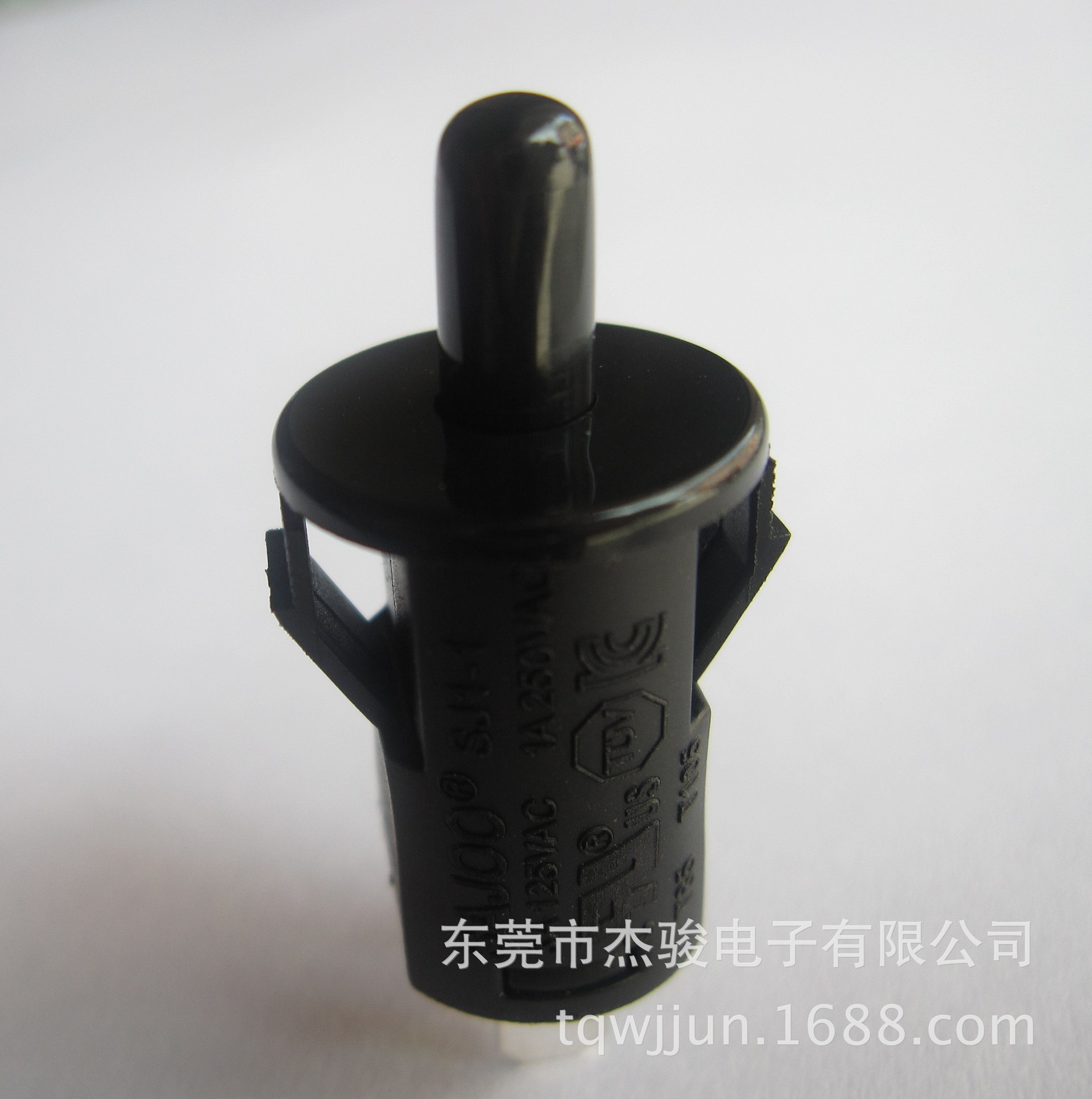 现货供应RL5-2常闭开关 门开关 展柜衣柜门控开关(按钮长10mm)