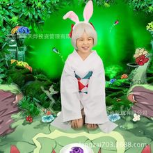 阴阳师儿童cos服 儿童山兔cos 儿童和服 儿童表演服cosplay