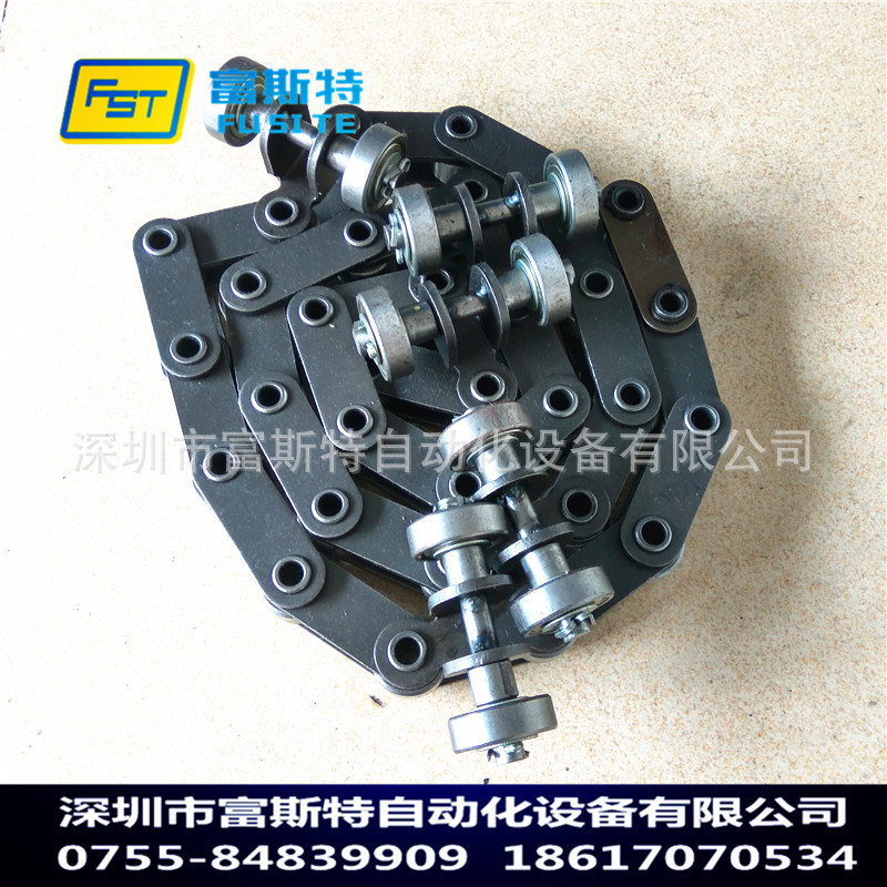 厂家供应涂装链条 50.8自动喷涂涂装流水线链条 滚子链厂家