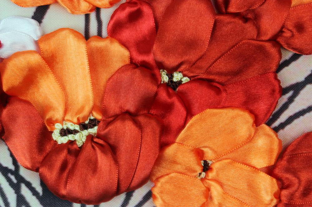 Oujin nianhua cinta bordado fábrica directa color impresión colgante pintura amor completo sala de estar entrada pintura decorativa