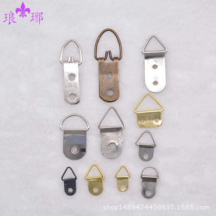 Производители поставляют фоторамку назад висит пряжка фоторамка крюк фоторамка Аппаратные аксессуары треугольник крюк двойное отверстие крюк