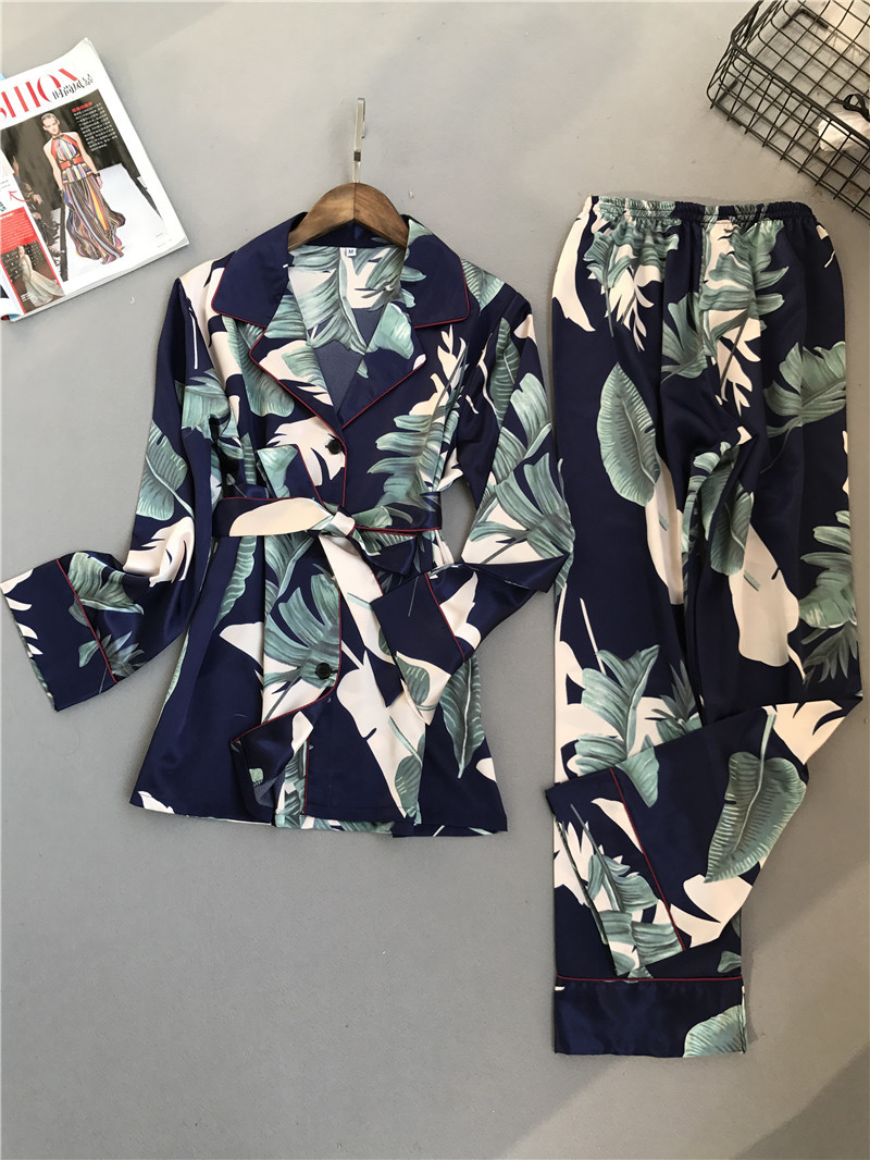 Title 13, New Womens Long Sleeve Lapel Home Furnishing S...