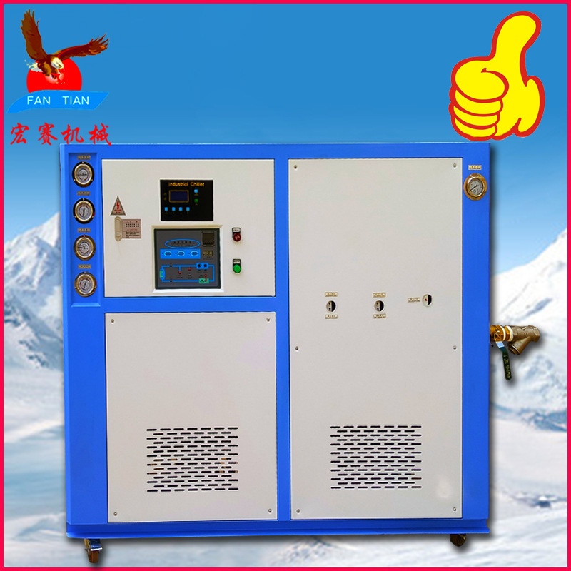 跨境新款制冷加热一体机  宏赛15HP水制冷加热控温系统两用循环器
