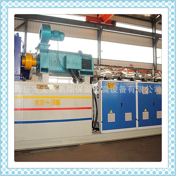 供应 黑黄PE保温管生产设备 宝龙PE管聚乙烯夹克管挤出机价格