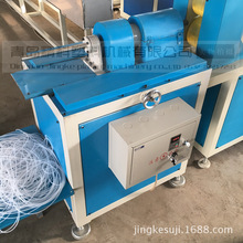 PE螺旋卷式缠绕护套管开口机 薄壁PE管绕线集束螺旋刀片切口机