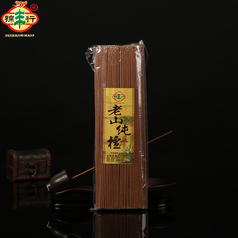 锦丰行手工佛香 祭祀寺庙礼佛天然线香 袋装天然老山檀香厂家直销|ms