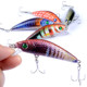 Shallow Diving Minnow Lures Hard Plastic Baits Bass Trout Fresh Water Fishing Lure