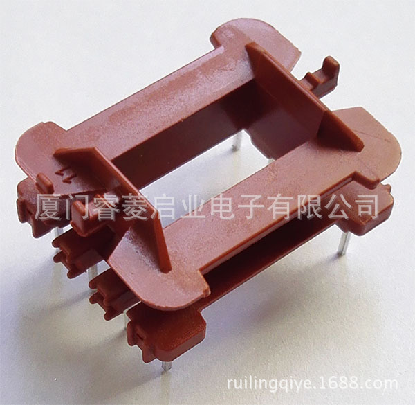 EF25 立式 4+4 针距5.0 排距20.0 高11.0 方针0.6 变压器骨架