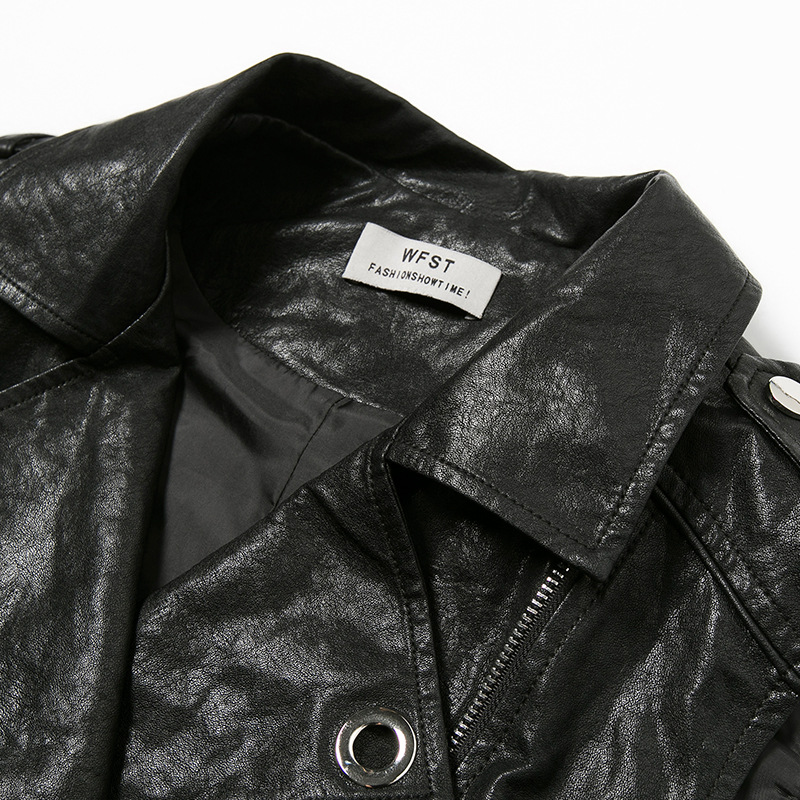 Gilet femme MOFFI en En cuir - Ref 3316351 Image 3