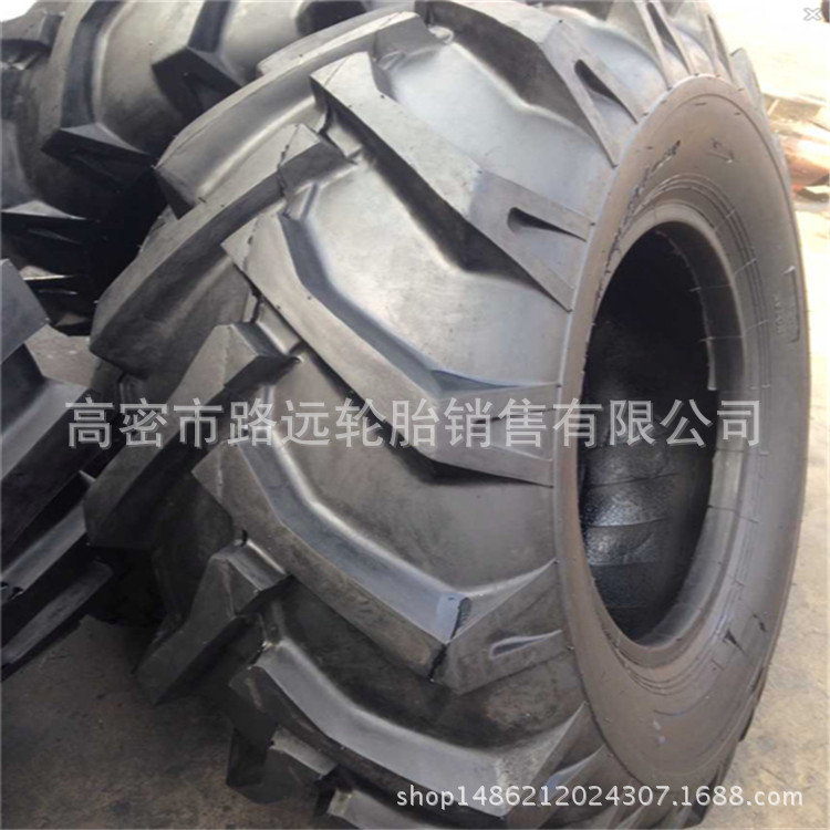 人字花纹拖拉机轮胎 15.5/80-24 农用机械轮胎 15-24